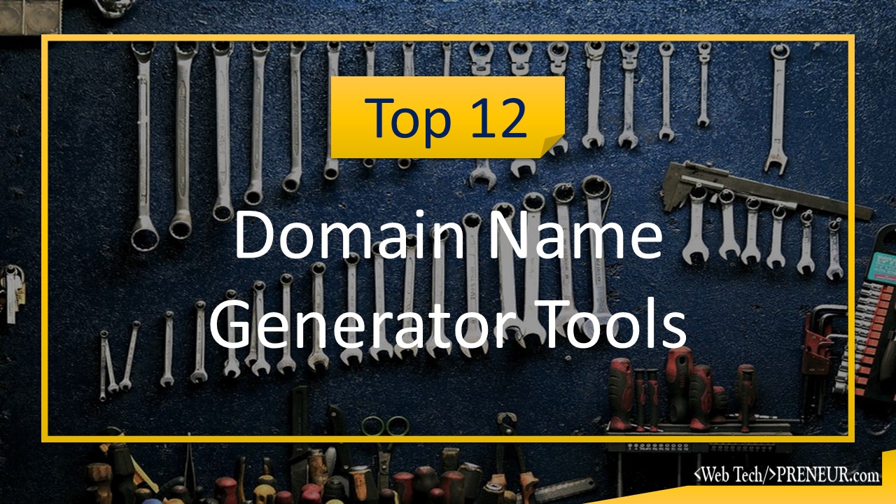 12 Domain Name Generator Tools For Perfect Domain in 2018 ... - 1280 x 720 jpeg 288kB