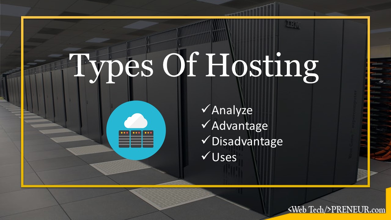 8 Types Of Web Hosting With Pros Cons And Use To Choose Best One Images, Photos, Reviews