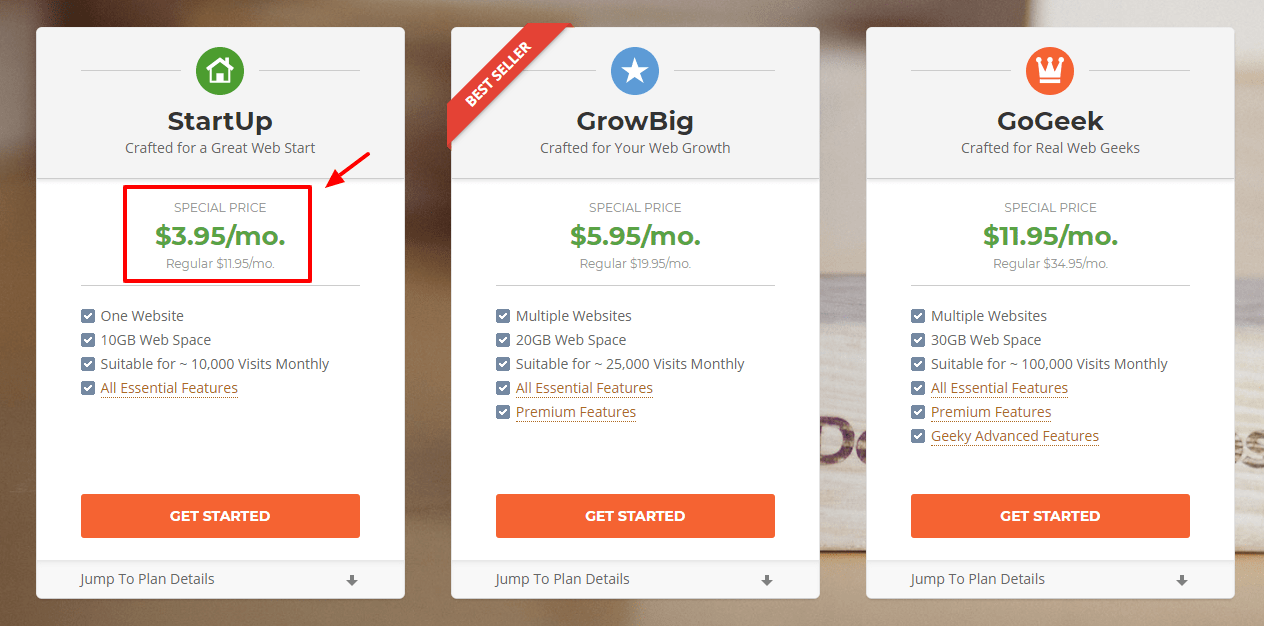 siteground hosting plans with coupon 2019