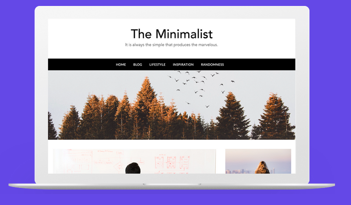 Superbthemes minimalist and responsive theme